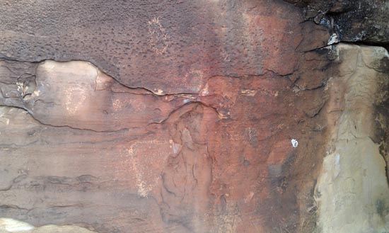 Rochester Petroglyph Panel Rock Art