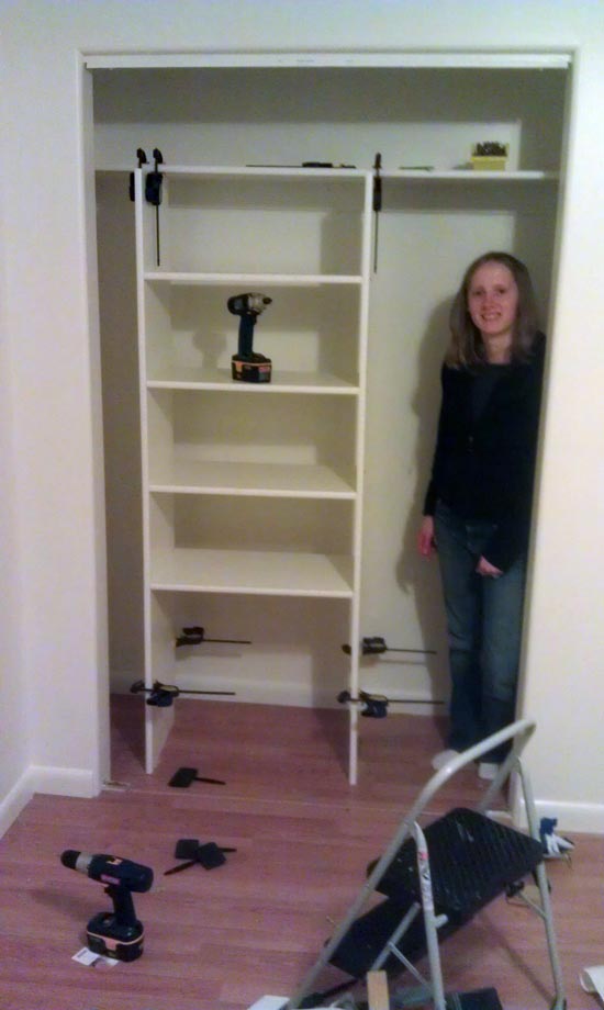 Closet Shelf Organizer