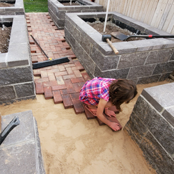 Raised Garden Beds and Pavers