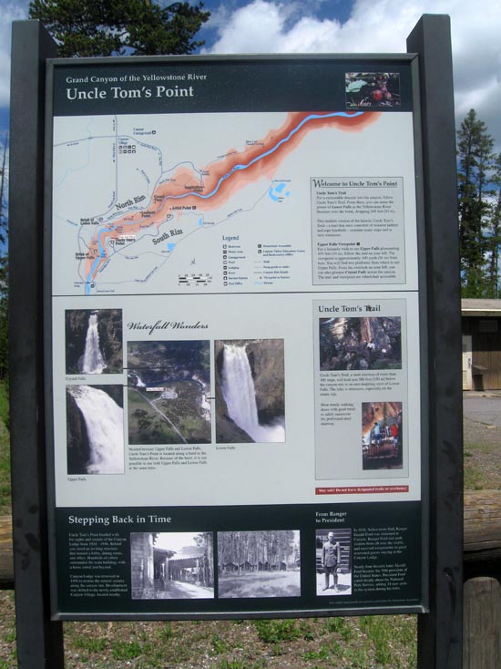 Canyon Area of Yellowstone National Park