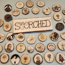 Scorched Wood Burning Studio