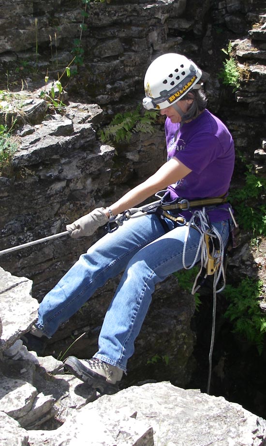 Canyoneering 101 - Rappelling Double Strand