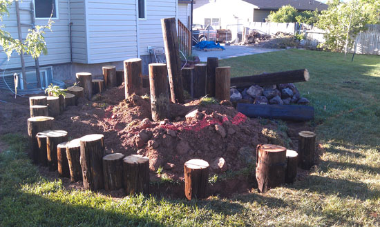 Landscaping the Back Yard