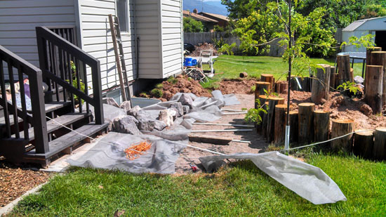 Landscaping the Back Yard