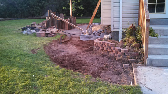 Landscaping the Back Yard