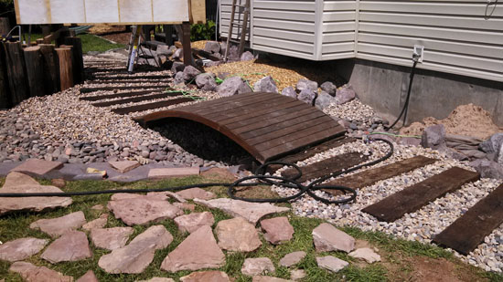 Landscaping the Back Yard