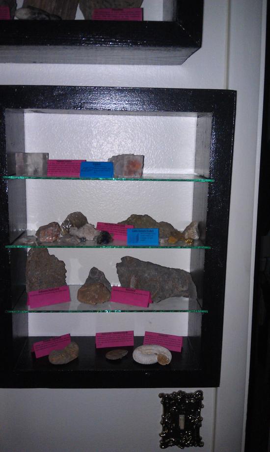Rock Collection Display