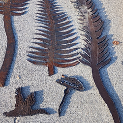 Sheet Metal Yard Art